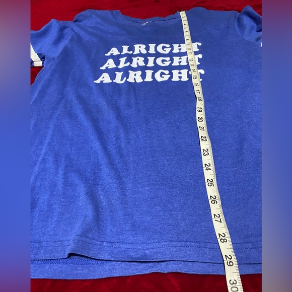 Large Vintage look Alright Alright Alright t-shirt! Perfect condition! π₯π₯π₯ - Picture 11 of 11